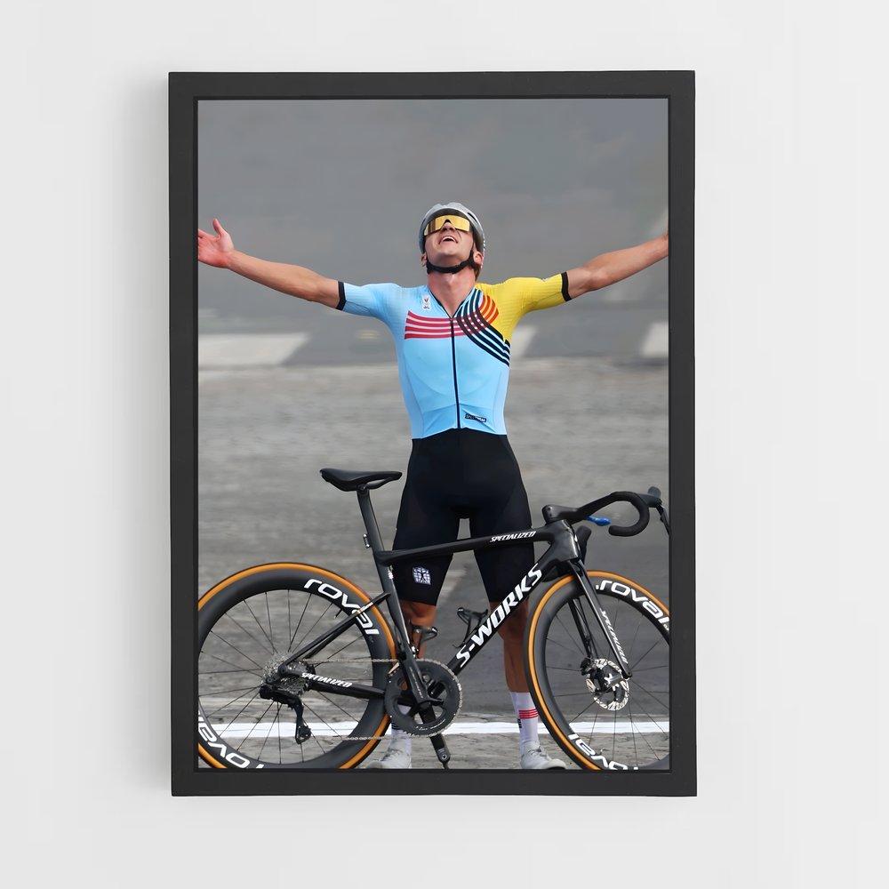 Poster L'Ascension de Remco – affiche Cyclisme (vue 2)